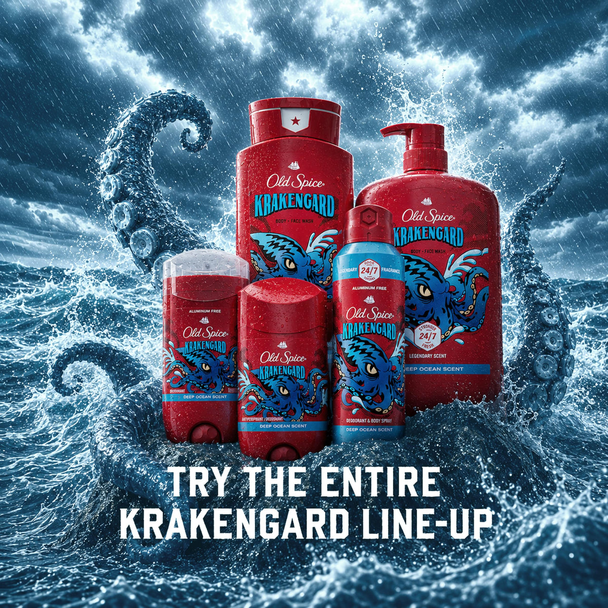 Aluminum Free Deodorant for Men by Old Spice – 3 Ounce (Pack of 2), Pack of 2