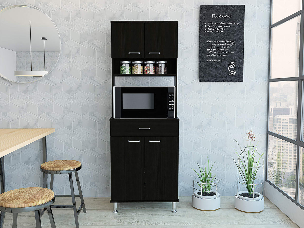 FM FURNITURE Black Wengue / Modern Pantries
