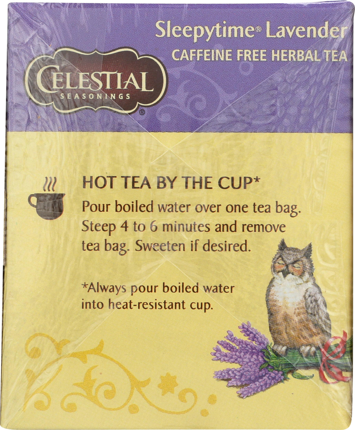 Tea Herbal Sleepytime Lavender, 20 Count by Celestial Seasonings – 20 Count (Pack of 1), Plastic, No Color, Model 70421