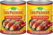 Las Palmas Red Enchilada Sauce, Hot, 28 Ounce (Pack of 2)