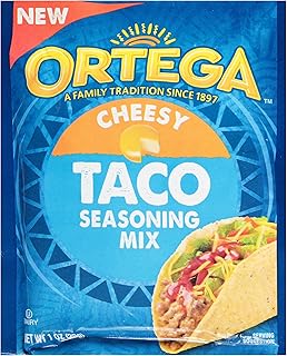Ortega Seasoning Mix, Cheesy Taco Seasoning, 1 Ounce