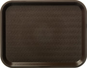 Carlisle FoodService Products Chocolate Brown / 1 / 0.7" x 0.5" x 0.3" Serving Trays