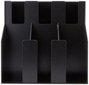 2 Tiers 3 Stacks Cup & Lid Organizer by Winco – 2 Tiers, Acrylonitrile Butadiene Styrene, Black, Model CLO-3D