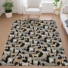 Addison Rugs Chantille ACN2520 Black 3' x 5' Indoor/Outdoor, Machine Washable, Easy Clean, Non Shedding, Bedroom, Living Room, Dining Room, Kitchen, Patio Rug