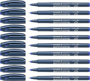 Schneider Topball 857 Rollerball 0.6mm, Box of 10, Blue (8573)