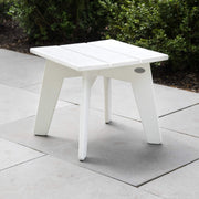 ® Riviera Side Table by Polywood – High Density Polyethylene, White, Model CTMX17WH