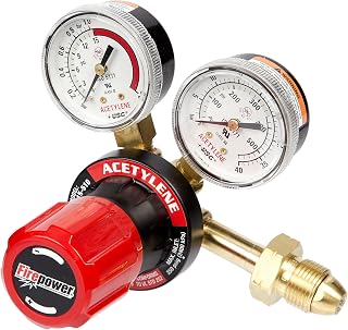ESAB Firepower 0781-9827 250 Series OxyFuel Acetylene Regulator for Tips with a 5-Inch Cutting Capacity