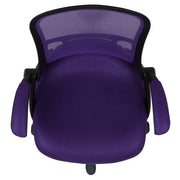 Flash Furniture Purple / Set of 1 / Contemporary Home Office Desk Chairs