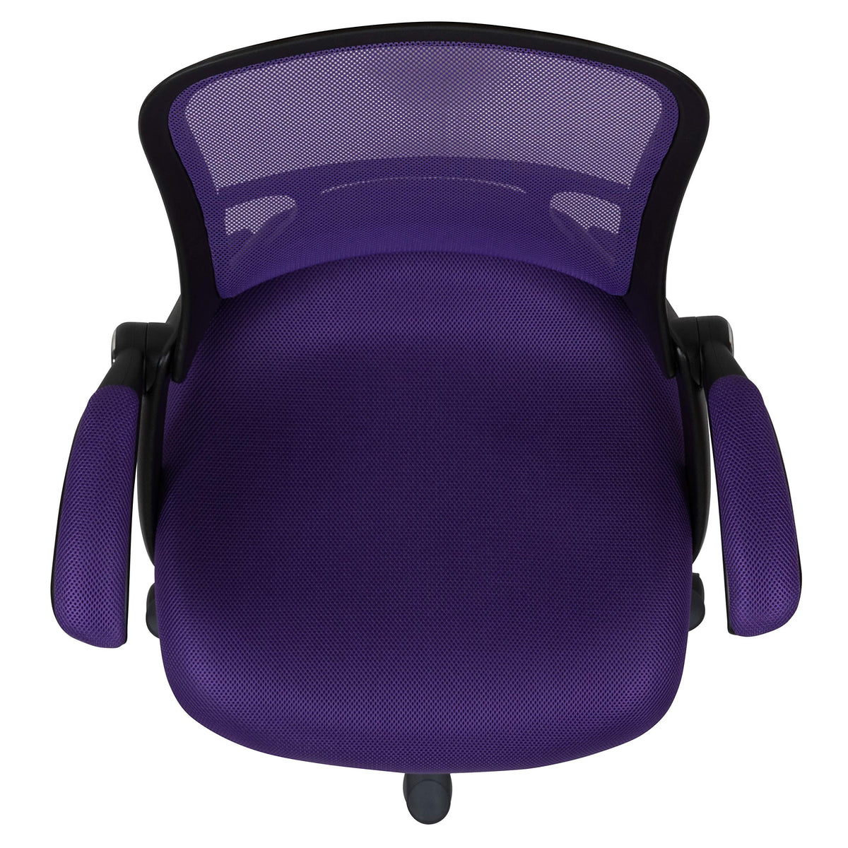 Flash Furniture Purple / Set of 1 / Contemporary Home Office Desk Chairs