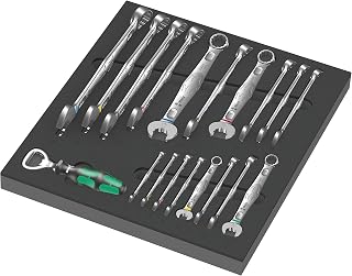 Wera 05150121001 9731 Foam Insert 6003 Joker Set 1, 19 Pieces
