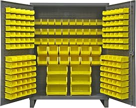 Durham Extra Heavy Duty Welded 12 Gauge Steel Cabinet with 198 Bins, HDC60-198-95, 24" Length x 60" Width x 78" Height