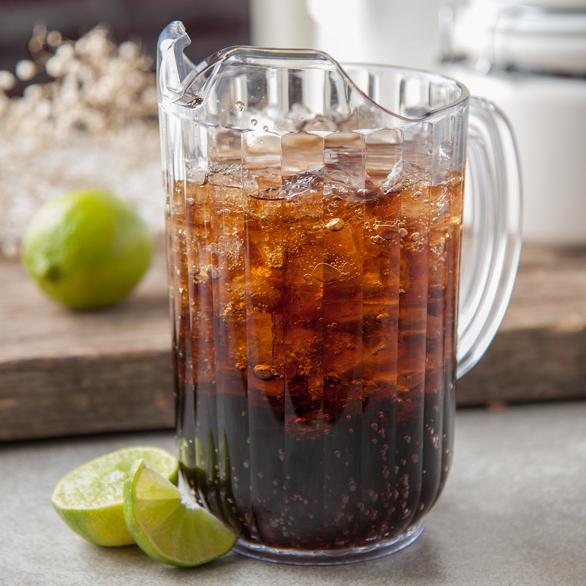 Carlisle FoodService Products Transparent / 48 Ounces (Pack of 6) / Polycarbonate Jugs