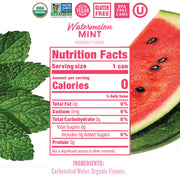 Nixie Watermelon Mint / 12 Fl Oz (Pack of 24) / 24 Carbonated Water