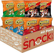 Cheetos Cheese Flavored Snacks Variety Pack, 40 Count