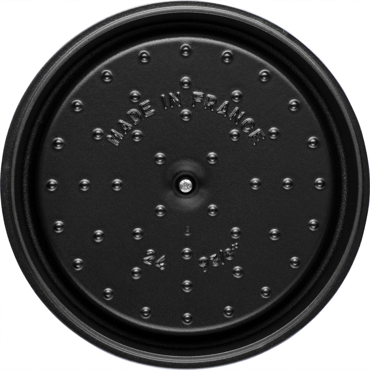 Cocotte Round 30cm Dark Blue by STAUB – 30cm, 8.35 liters, Cast Iron, Blue, Model 1004303