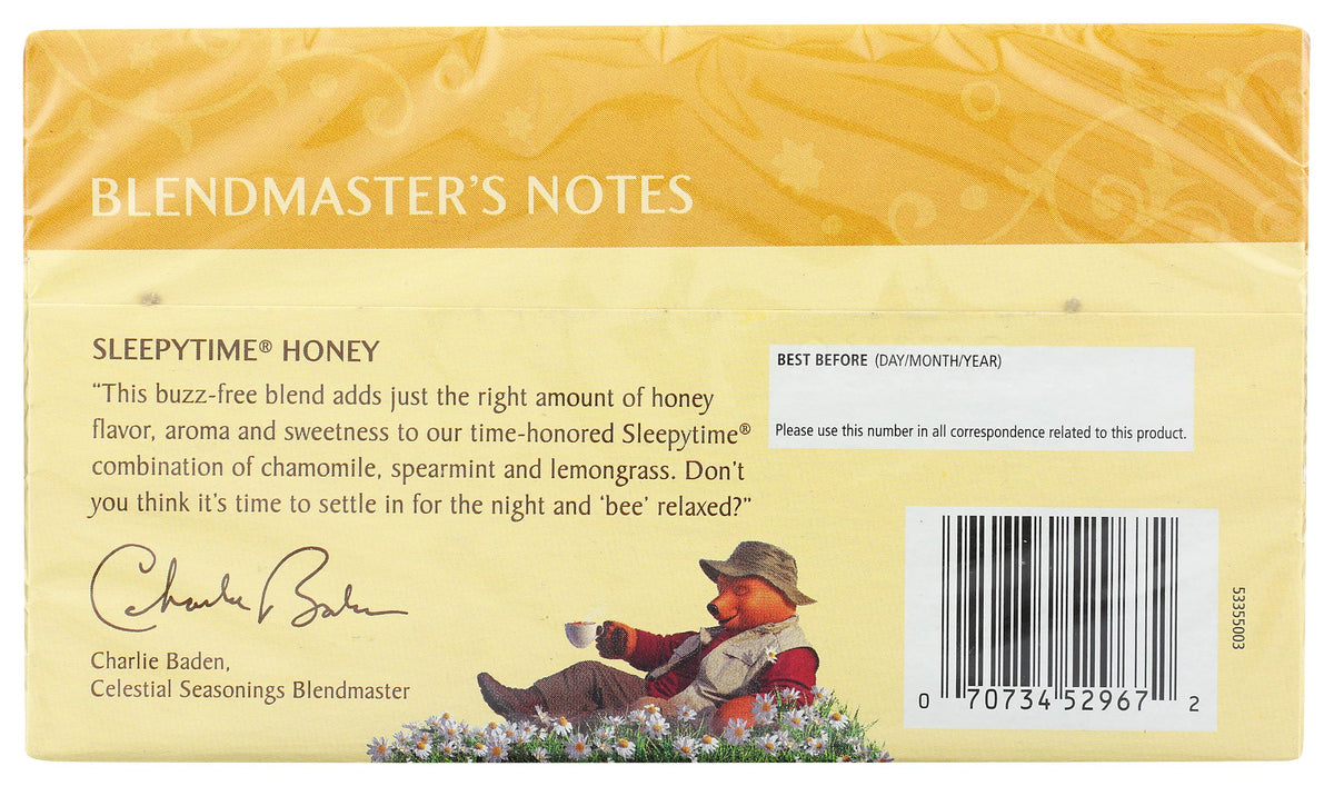 Celestial Seasonings Sleepytime Honey / 20 Count (Pack of 1) / 1 Herbal