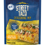 Street Taco Seasoning Mix by Ortega – 1 Ounce (Pack of 12), Pack of 12, Model 1165249