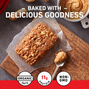Protein Energy Bars by CLIF Bar – 15 Count, Crunchy Peanut Butter, Pack of 15