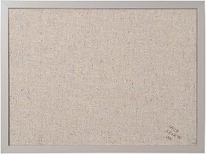 MasterVision Bulletin Board, 18" x 24", Grey Fabric Message Board, Gray MDF Frame (FB0470608)