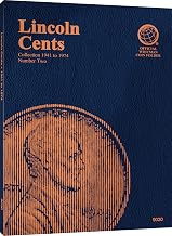 Lincoln Cents Folder #2, 1941-1974