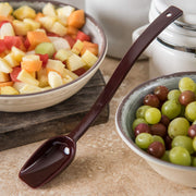 Solid Buffet / Salad Serving Spoon by Carlisle FoodService Products – 0.8 oz, 0.8 fluid_ounces, Buff, Pack of 12, Model 447001