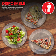 Stock Your Home 120 / 7 Inch / White Plates