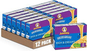 Annie's Deluxe Macaroni and Cheese with Organic Pasta by Annie's Homegrown – 11.3 Ounce (Pack of 12), Natural, Pack of 12