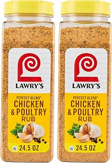 Lawry's Perfect Blend Chicken & Poultry Rub, 24.5 oz (Pack of 2)