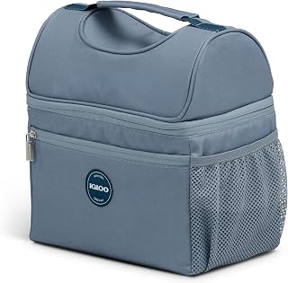 Igloo Gripper 12-Can Lunchbox | Steel Blue