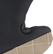San Jamar Conventional Style / 17" Length / Brown Oven Mitts