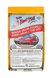 Quick Cooking Rolled Oats by Bob's Red Mill – 25 Pound (Pack of 1), Model BWC08251