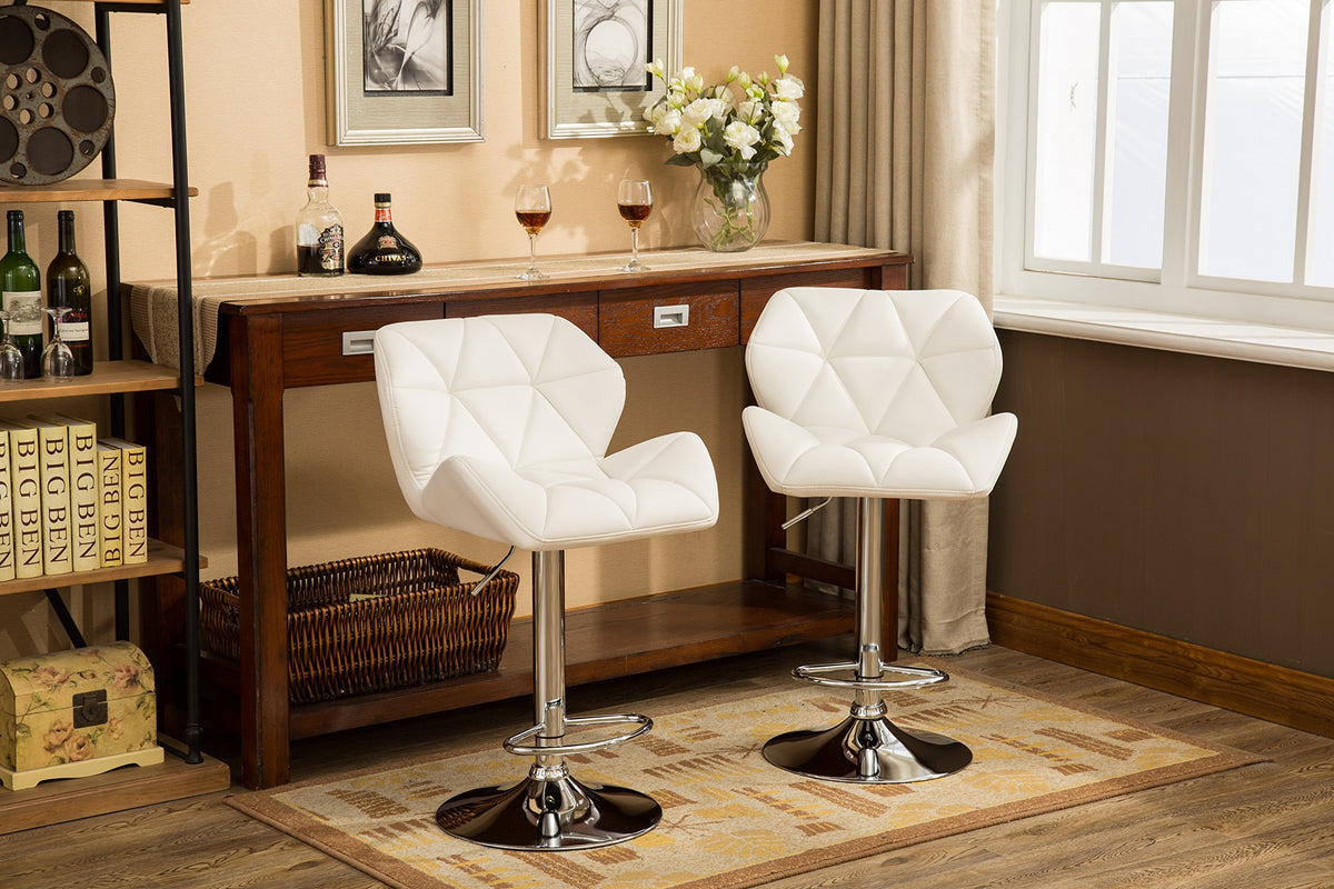 Roundhill Furniture White / Contemporary / 1 Subjects