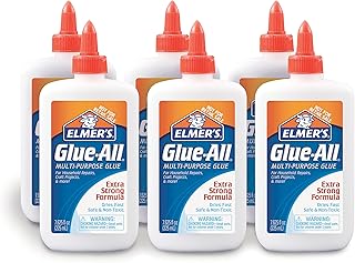 Elmer's Glue-All Multi-Purpose Liquid Glue, Extra Strong, 7.625 Ounces, 6 Count