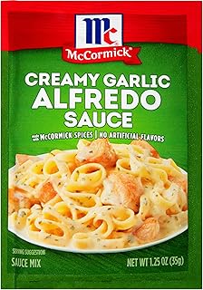 McCormick Creamy Garlic Alfredo Sauce Mix, 1.25 oz