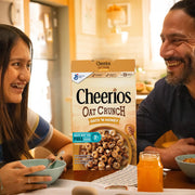Oat Crunch Oats 'N Honey Breakfast Cereal by Cheerios – 24 Ounce (Pack of 2), Pack of 2