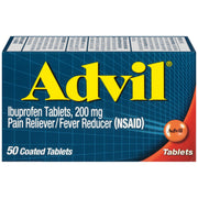 Tablets, Ibuprofen 200mg, Pain Relief, 50 Count by Advil – 50 Count (Pack of 1), Model F00573015030P