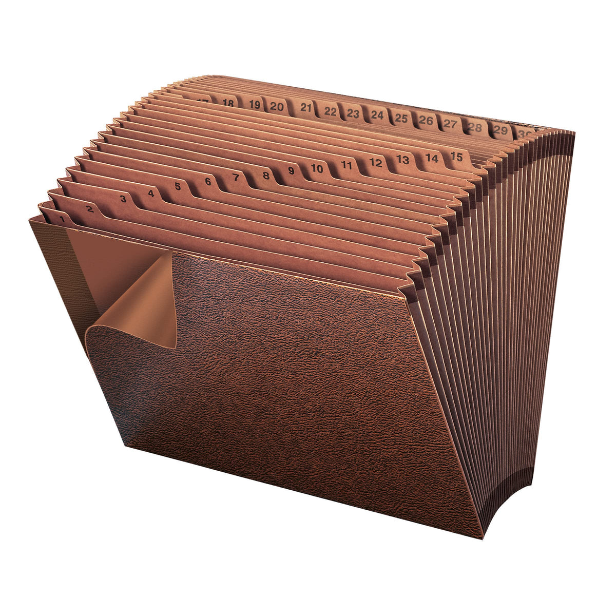 SMEAD Letter (Pack of 6) / Daily 1-31 Index, Letter Size / Leather-like Expanding Files & Wallets