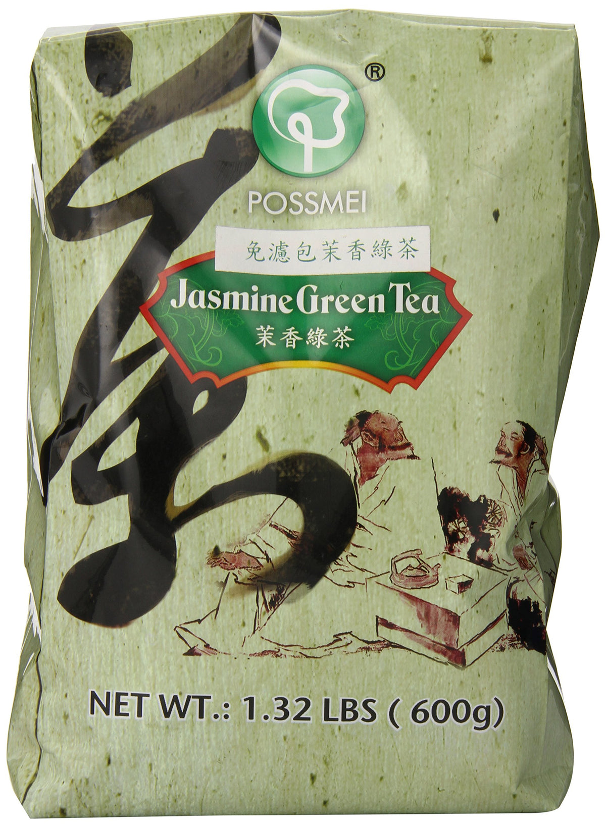 Jasmine Green Tea Bag by Possmei – 1.32 Pound (Pack of 1)