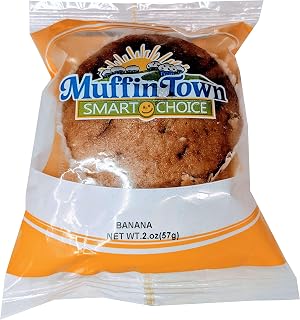 Muffin Town Smart Choice Banana Muffin, 2 oz. (72 Count)