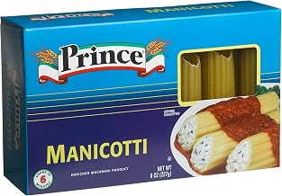 Prince Manicotti Pasta, 8 OZ
