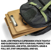 Recycled Wood Clipboard by Officemate – 1 Count (Pack of 1), Wood, Brown, Model 83219