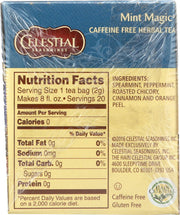 Celestial Seasonings Mint / 20 Count (Pack of 1) / 1 Herbal