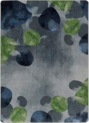 Joy Carpets Riverstone 7'8" x 10'9" Area Rug in Color Gray