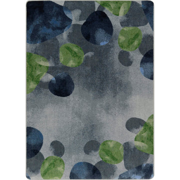 Riverstone 7'8" x 10'9" Area Rug in Color Gray by Joy Carpets – 7'8" x 10'9" (Rectangular), Nylon, Grey, Model 2137D-01
