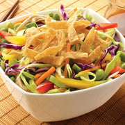 Fresh Gourmet Wonton Strips / Authentic / 3.5 Ounce (Pack of 9) Salad Toppings