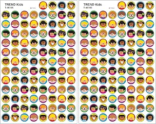 Trend Enterprises Trend Trend Kids superSpots Stickers, Classroom Incentives, 800 Count (Pack of 2)