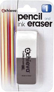 Officemate Achieva Pencil/Ink Erasers, 12 per Box (30242)
