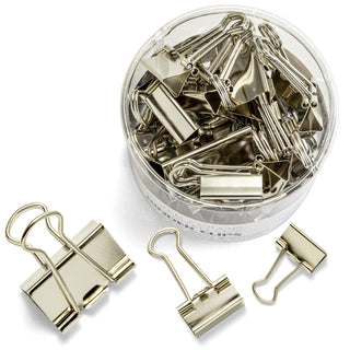 Binder Clips by Officemate – S, Metal, Silver, Model OIC31021