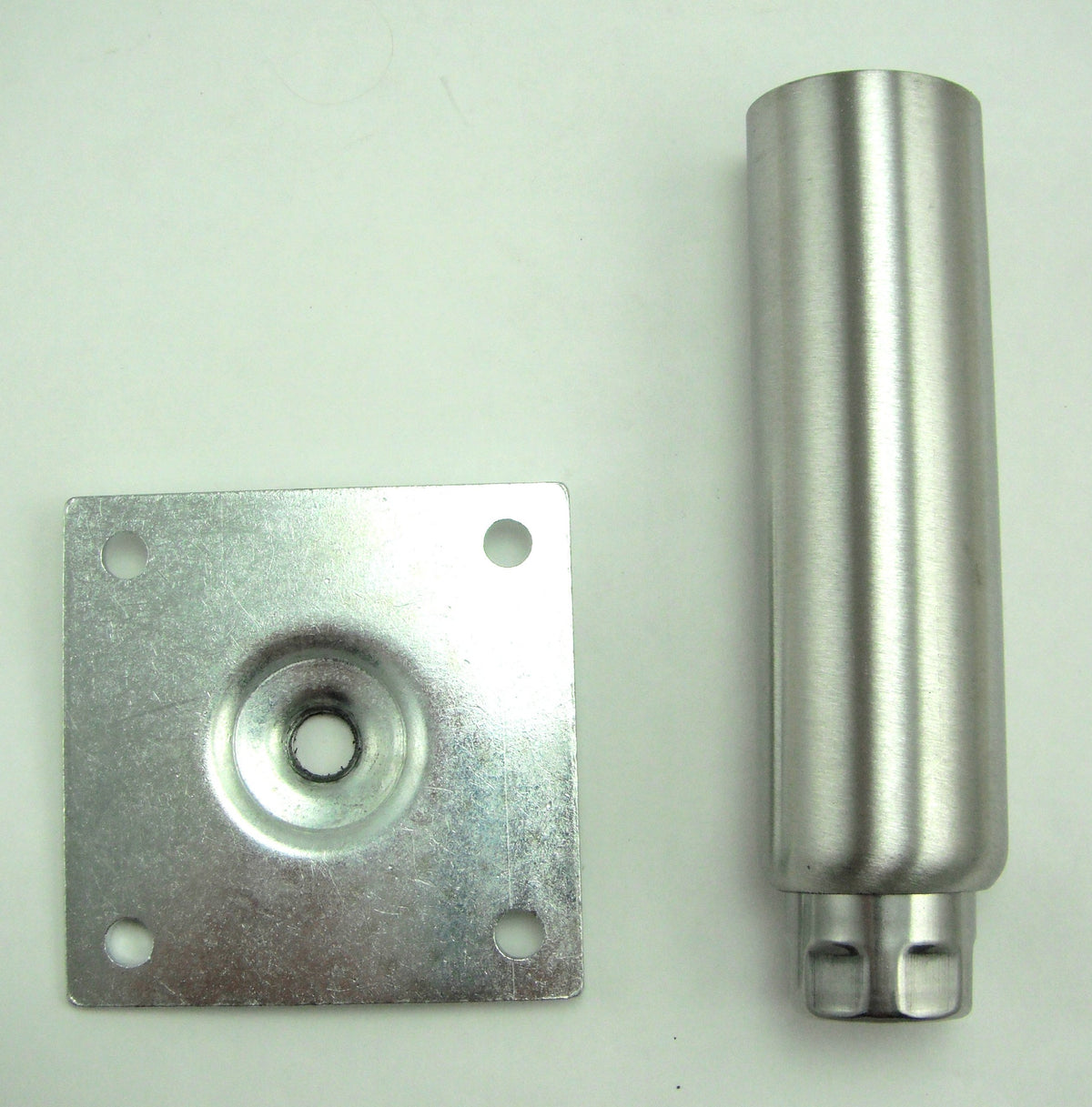 6" Stainless Steel Adjustable Leg Leveler by Kason – 6" x 1-5/8", Stainless Steel, Stainless-steel, Model 61752HF60F5-61752HF60F5