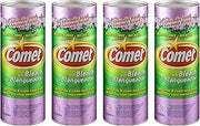 Comet Cleaner with Bleach Powder Lavender Fresh 21-Ounces | Scratch-Free | 4-Pack